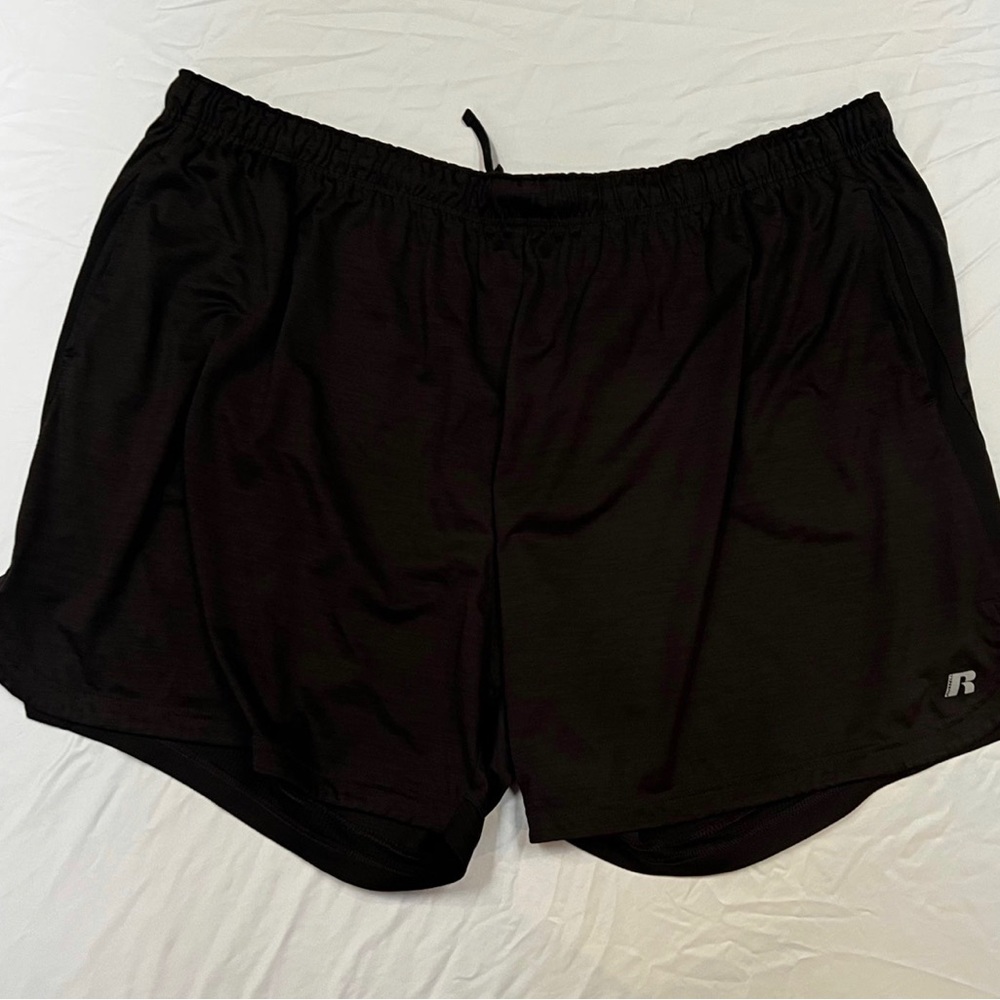 Russell Athletic Fresh Force Men’s 4XL Black Shorts